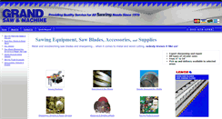 Desktop Screenshot of grandsaw.com